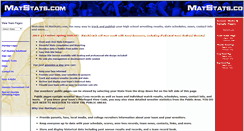 Desktop Screenshot of matstats.com