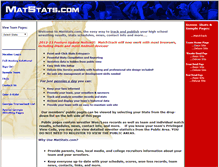 Tablet Screenshot of matstats.com